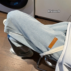 XZ616夏季设计款贴标直筒休闲长裤牛仔裤TY1010P65控78，男装牛仔裤，星座512A（原616）