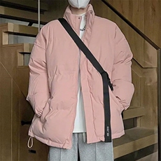 纯色棉服男保暖，男装棉衣，星座506A