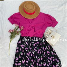 韩味小衫?半裙，女装半身裙，朵缇