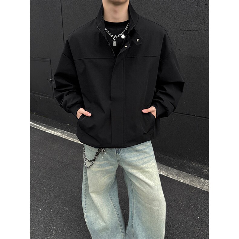 高街工装飞行夹克男秋季立领棒球服外套A436-1805-P75119,男装夹克,电商A436