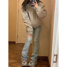 【有货】cleanfit灰色棒球服外套男女款飞行员夹克JH8820HH-P58，男装夹克，星座1007（原301D）