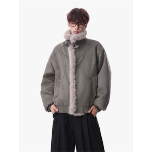 主推冬季新款宽松/座山雕加厚外套潮加厚棉衣XZ102B-1M803-P125图片