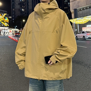 JK5008/P65春装新款个性软壳冲锋衣夹克男潮上衣外套图片