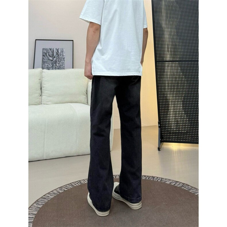 拼接牛仔裤美式高街裤子提档版型微喇直筒裤310A-4-NZ71-P55,男装牛仔裤,星座310A-4