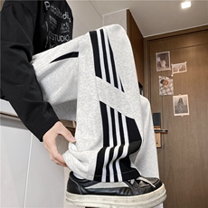 白灰黑条