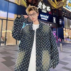 时尚秋季潮流夹克外套小香风气质文艺潮流简约时尚原宿流行新款，男装夹克，星座218-1（原230）