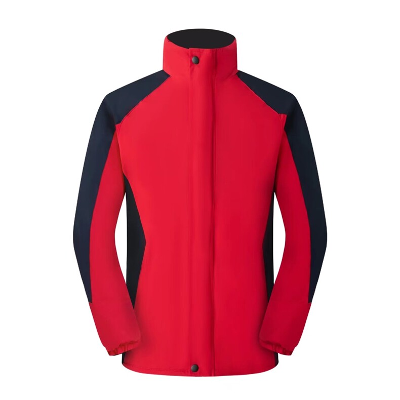 加厚冲锋衣定制单层户外防水透气纯色商务休闲装男装，男装夹克，玖雅羊绒