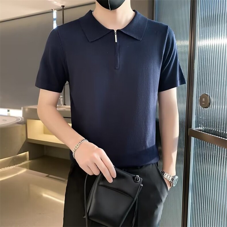 男纯色短袖时尚2023POLO衫百搭潮流青春流行TS317,男装T恤,星座1116A-2（原606A-1）