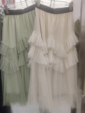 春装新款纱裙半截裙，其它，迷吉meeggle