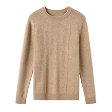 男士羊绒套衫羊绒秋冬保暖舒适柔软男装，男装羊绒套衫，美创羊绒