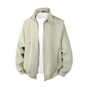 硬汉风户外夹克男立领纯色上衣冲锋衣外套DSA157B-JK7868-P70图片