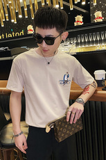 312A-1106-P35新款社会小伙短袖T恤宽松男士潮流半袖体恤G，男装T恤，星座312A-5