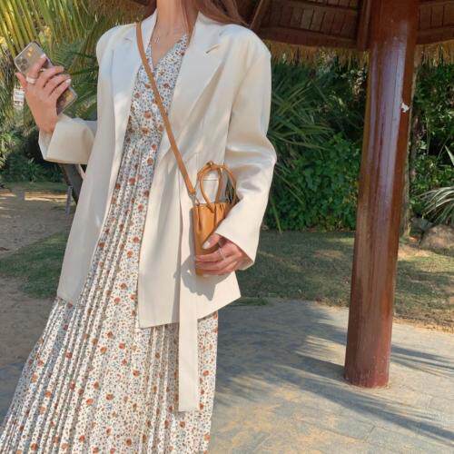 【现货】春季百搭韩版碎花连衣裙，女装连衣裙，郭郭家