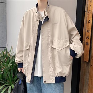 男秋季外套潮牌街头夹克J8069P60图片