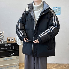 冬季新款男士面包棉服潮流休闲加厚棉衣外套XZ109-P105，男装棉衣，星座109-1