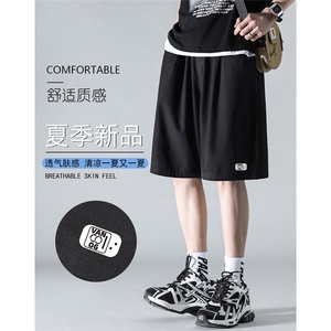 免烫抗皱休闲潮流百搭清爽速干冰丝潮流五分裤  DK505-特批17图片