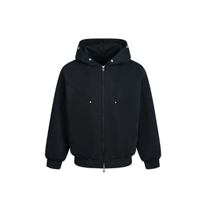 网图 连帽卫衣加棉棉服夹棉保暖宽松毛领棉衣外套 G1166 特P105图片