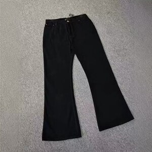 水洗弯刀直筒微喇牛仔裤美式休闲痞帅裤子阔腿裤K70556-2-P35网图，男装牛仔裤，电商B245