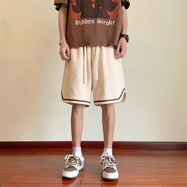 DK6964P30红地板华棉短裤篮球大码宽松户外时尚休闲夏季短裤男,男装休闲裤,星座510A-1
