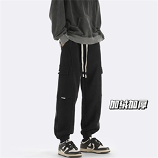 23咖啡色新款高品质欧棉绒加绒加厚保暖棉裤A316-1-K1204P70控89，男装棉衣，星座906（原电商a316-1）