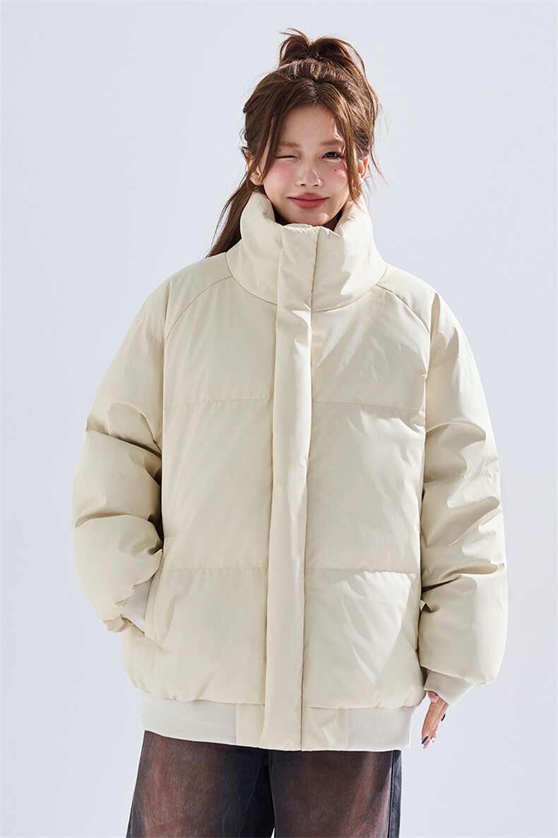 新款冬季羽绒立领PU皮棉服棉袄韩版宽松外套A436-2522-P80,男装棉衣,电商A436
