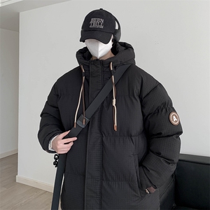 棉服男2025冬季新款宽松休闲连帽棉衣外套 2399特P90控148图片