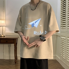 麂皮绒短袖t恤男大码半袖男JD82270-P25，男装T恤，电商A040