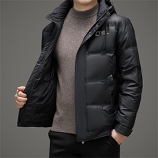 BZS8232钱塘2020-2百搭时尚休闲简约冬季厚款中年男士羽绒服P270，男装羽绒服，钱塘207-2