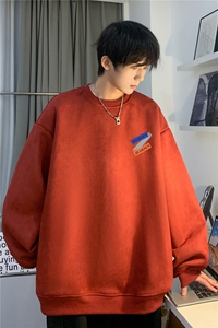 2023秋季新款麂皮绒字母印花宽松休闲卫衣JK23318-特批36 控59图片