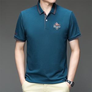 夏季保罗丅恤衬衫领汗衫衣服Polo衫男士短袖T恤纯棉翻领半袖体恤