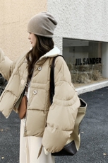 时尚休闲羽绒服白鸭绒时尚潮流2024年冬季新款，女装羽绒服，诺蝶