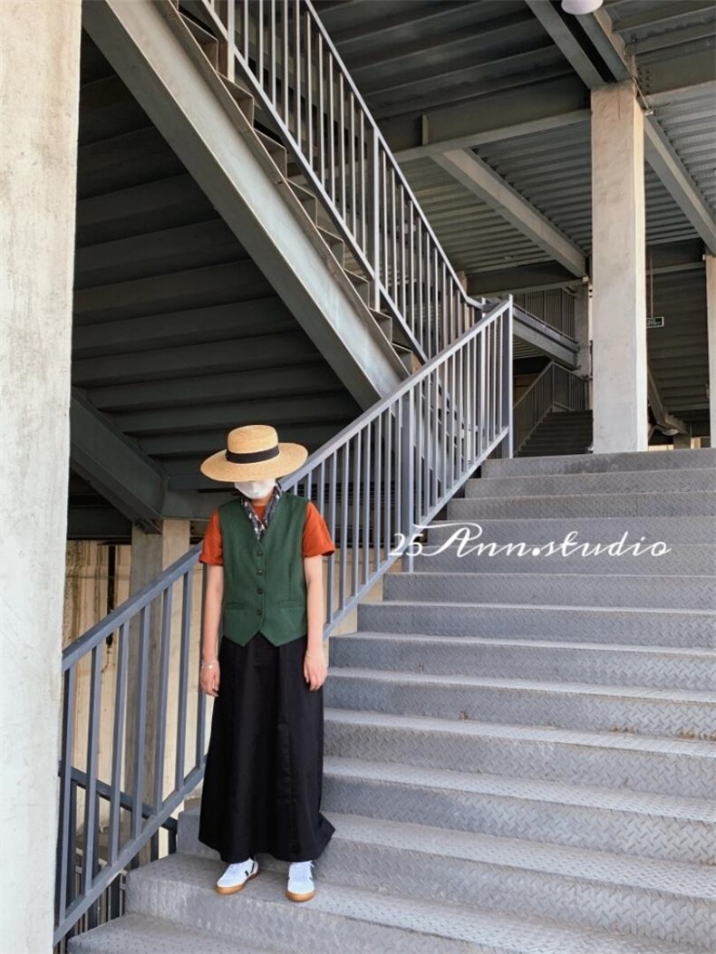 复古马甲，女装马甲，25Ann·Studio