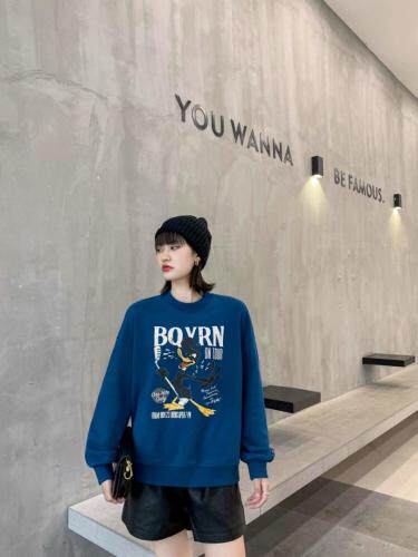 新品加绒卫衣，女装卫衣/绒衫，碧沁伊人