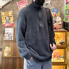 B359P55秋冬男装高领毛衣打底衫时尚宽松，男装T恤，星座512-6