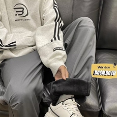 防水加绒立体裤头男新款青少年时尚休闲裤LK29P45，男装休闲裤，星座1116-2