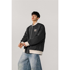 定制螺纹小恶魔印花大码M-5XL夹克男聚酯纤维JK78152P85控138，男装夹克，星座226-1