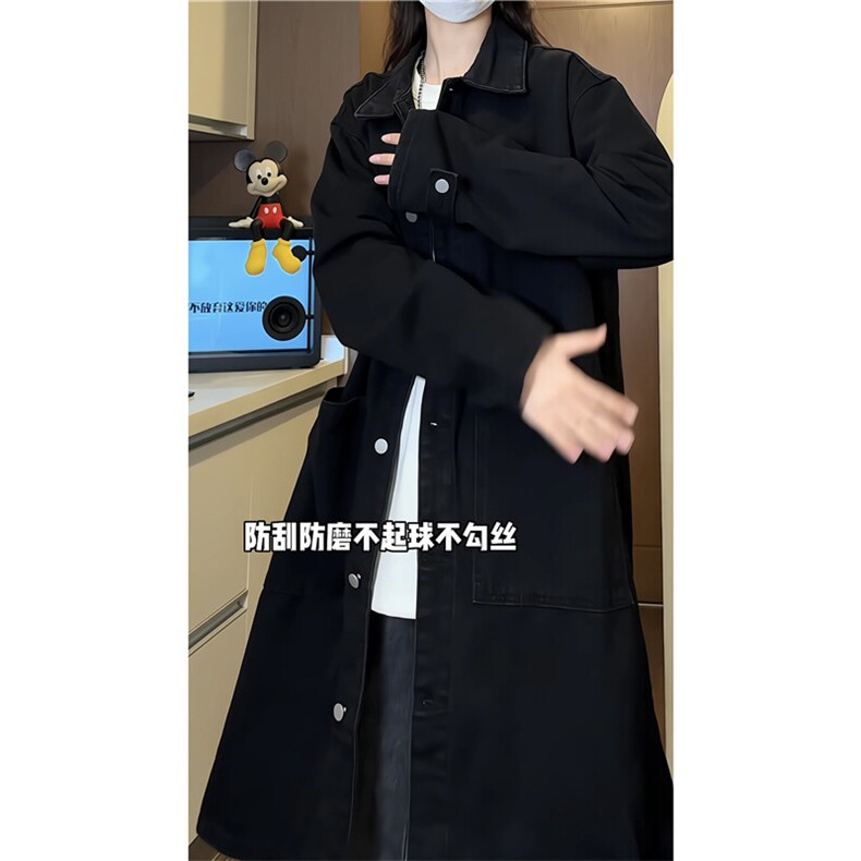 FY640-P75-控118M-5XL现货风衣长款大码宽松过膝大衣,男装风衣,星座116