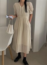 [现货]夏季新款韩版碎花连衣裙，女装连衣裙，米蓝汇