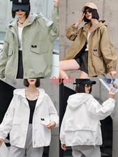 春季风衣，女装风衣，YO\VLF雅洛菲