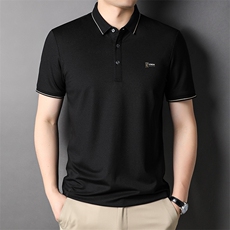 AG8836钱塘2020-3夏季翻领时尚高端男士短袖T恤P58，男装T恤，钱塘207-3