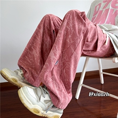 XZ616秋季新款闪电纹灯芯绒破缝夹标工装长裤TY1033特P40控78，男装工装外套，星座512A（原616）