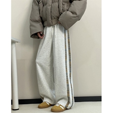 2025冬季加绒宽松卫裤B315-K859-特p40控78加绒K859JR-特p45控88，男装休闲裤，电商B315
