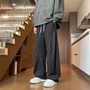 现货秋季新款美式复古明线牛仔裤男直筒休闲裤子-A2269TP45控79图片