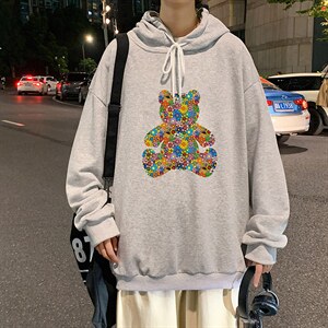 WY2222-P35纯棉连帽卫衣男大码运动帽衫宽松薄外套男，男装卫衣，电商A040