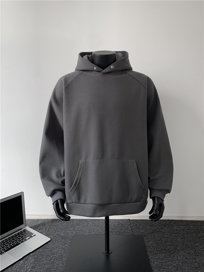 XZ222-1/NWY01/P55/控68/加绒P65/控78重磅呢料慵懒连帽卫衣,男装卫衣,星座809A(原222-1)