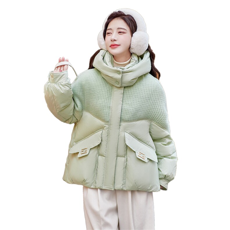 羽绒服女2023年冬季新款女装时尚拼接加厚保暖白鸭绒外套！现货！,女装羽绒服,慧尚依恋