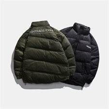 ZM032-P200 羽绒服斜纹特色斜踩线加厚保暖300克绒羽绒服男图片
