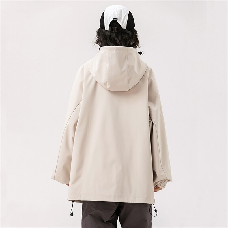 JK812-P65新款现货户外连帽夹克男冲锋衣外套,男装夹克,星座1204