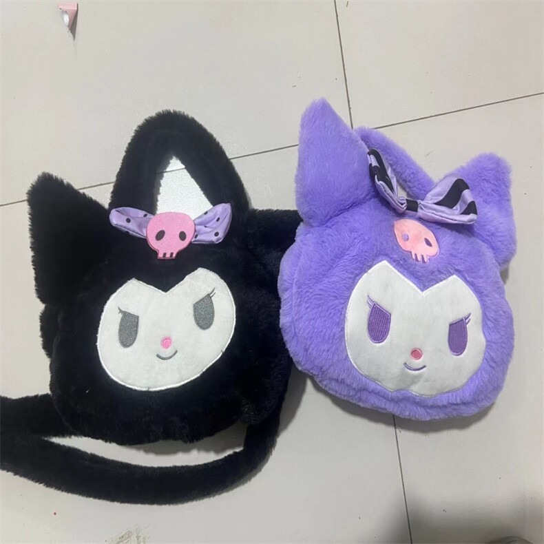 单肩手提库洛洛头（十个起售），朵菲毛绒玩具