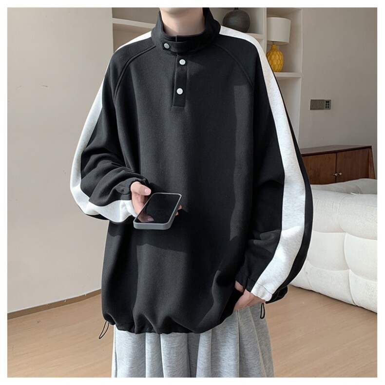 网图原版质量 96017 灰色/黑色 30 元 M 到 3XL华棉复合 320 克图片
